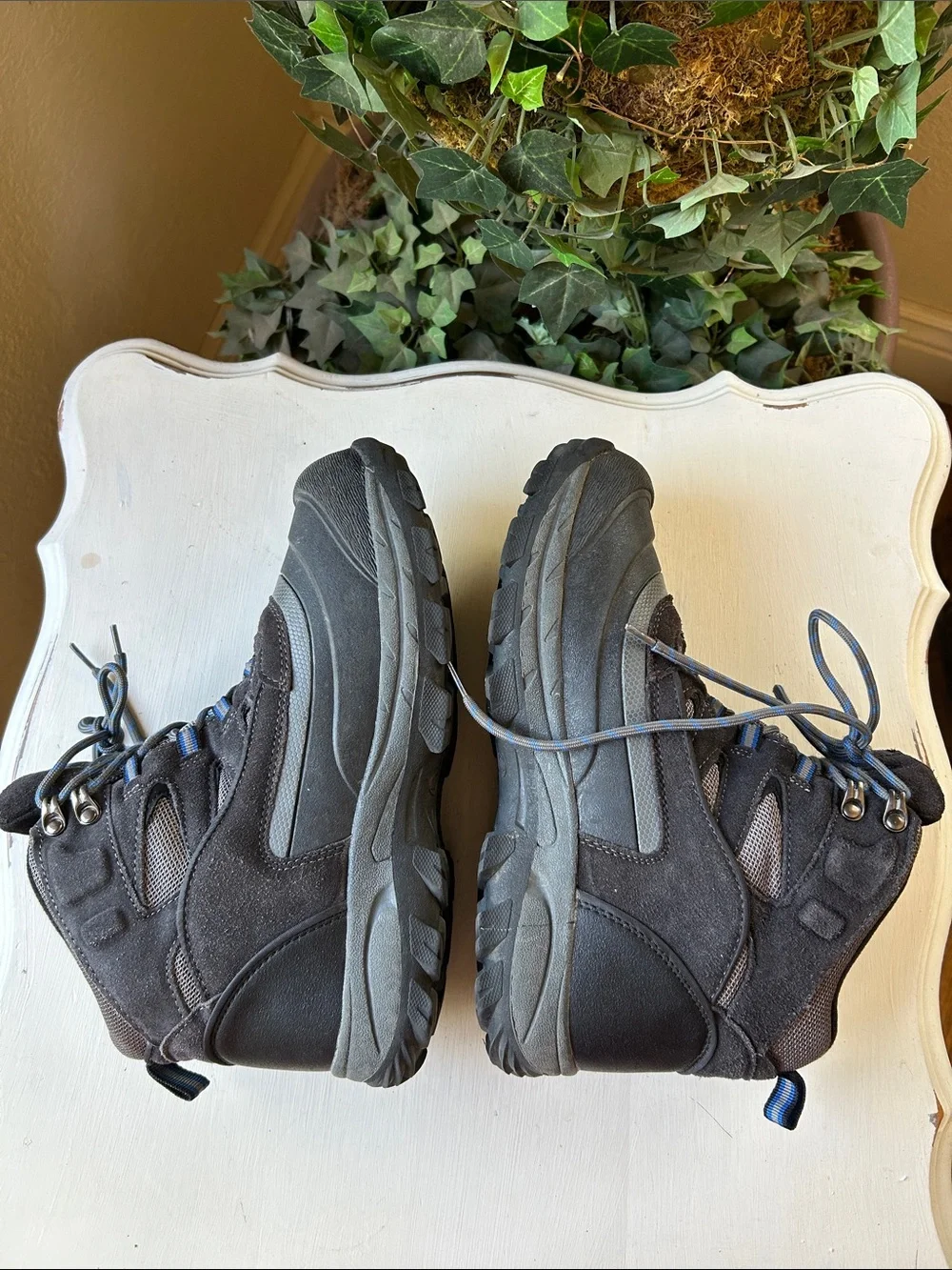 Khombu Men's Fleet Hiker Terrain Waterproof Winter Rated Leather Boots